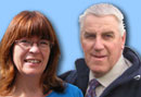 Nina Peters and John Tucker (Proprietors of Sid Valley Cars)